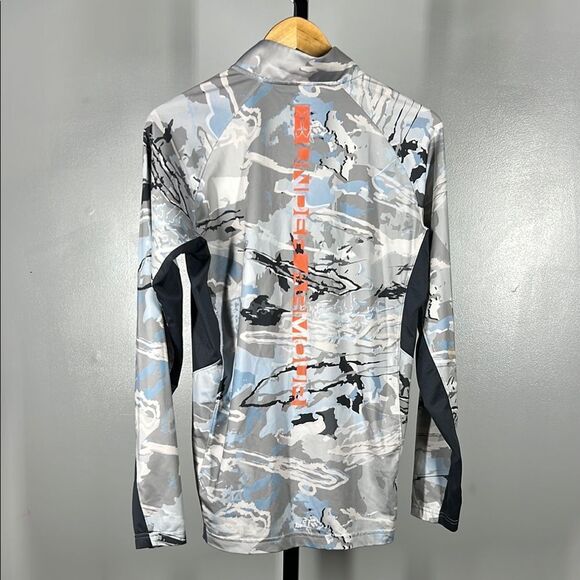 Under Armour Blue and Gray Outdoor Performance Shirt - Picture 2 of 7
